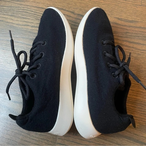 Allbirds Black Wool Runners - Picture 5 of 10